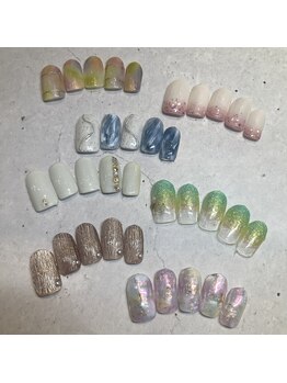 チャフ ネイルアンドアイラッシュ(CHAFF nail&eyelash)/定額デザインアート