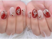 ディアリーネイル(Dearly Nail)/お正月ネイル