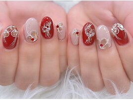 お正月ネイル