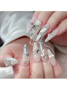 クイーンズビューティーサロン 新宿本店(Queen's beauty salon)/チップ長さ出し10本やり放題