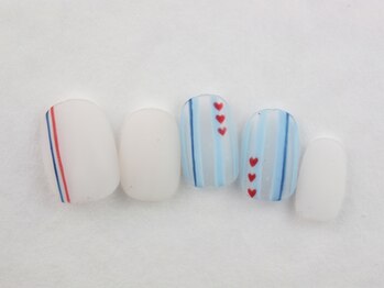 ローラポンポニー(Laura pomponnee)/ストライプマリン