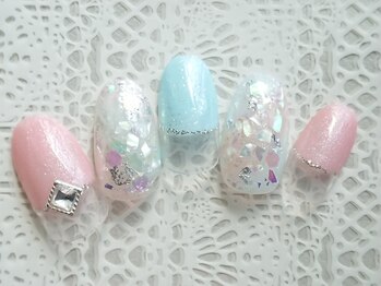 ネイルサロン ハース(Hearth)/華やかなジェルネイル☆