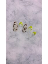 アズビー ゴダイ城北店(asB)/レオパード×スキニーイエロー