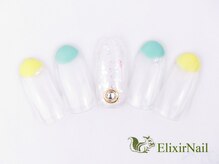 エリクサーネイル 池袋(Elixir Nail)/定額a シンプル/クーポン使用