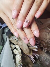 桜ネイル#千舟町#新掲載#ピンク