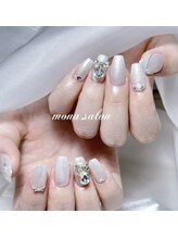 モナサロン(Mona salon)/シンプル／パーツ/アートネイル