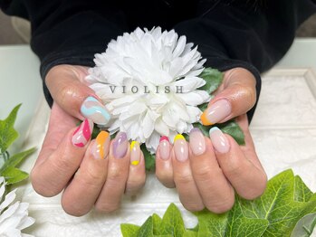 パステルnail