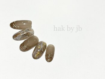 ハク ネイル バイジェービー 稲毛(hak nail byjb)/定額　11000