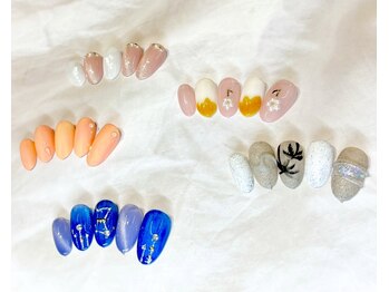 ルヒアネイル イオン戸畑ショッピングセンター店(Ruhia Nail)/【KUMI限定】定額デザインアート