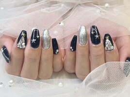 クリスマスネイル
