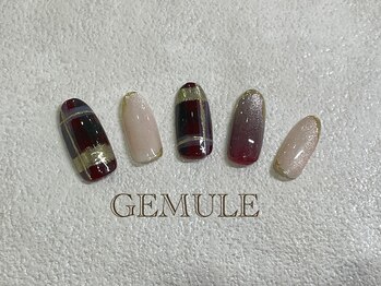 ネイルアンドアイラッシュ ジェムール 川越店(Nail&Eyelash GEMULE)/12月新作デザイン