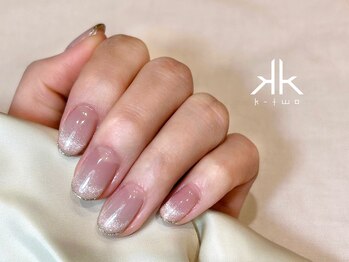 ケーツーネイル(k-two nail)/マグネットフレンチ(みな)