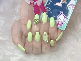 夏/推しネイル/ガーリー こころ