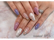 ルナソル(lunasol)/キラキラネイル☆
