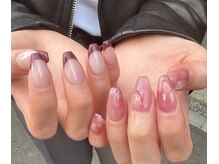 エムエイチネイル(MH_Nail)の雰囲気（大人ニュアンス/長さだし/スカルプ/アート／オフィス系/フレンチ）