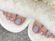 リノプラス(Lino+)/フットネイル　ホワイトミラー