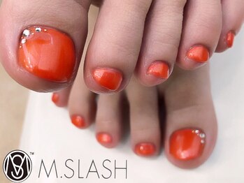 エムスラッシュ ネイル たまプラーザ(M.SLASH)/フットネイル