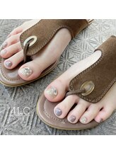 フォーリーフクローバー(4 Leaf Clover)/フットネイル