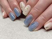 スリーラッシュアンドエルフネイル 折尾浅川店(threelash&elf.nail)/【パラジェル】ニュアンスネイル