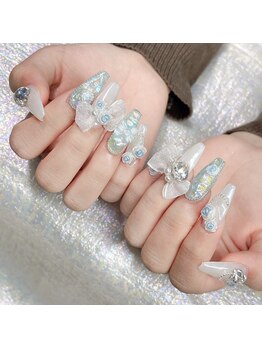 クイーンズビューティーサロン 新宿本店(Queen's beauty salon)/チップ長さ出し10本やり放題