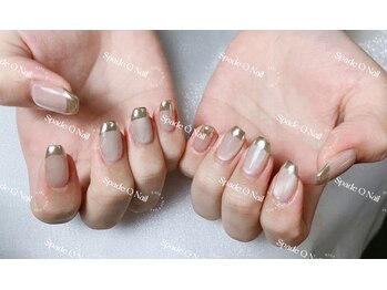 スペードキューネイル 新宿店(Spade Q Nail)/ミラーフレンチ