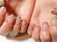 アリラリ ネイル(arirari nail)の写真/《派手すぎないのに目を惹く絶妙な美デザイン》手元から品格をプラス♪日常を鮮やかに彩る大人女子サロン◎