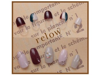 リロウ(relow)/10月キャンペーンネイル☆3,4