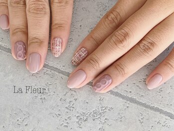 ラ フルール(La Fleur)/ツイード スイート ニット