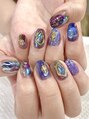 ネオリーブアオバアイ 高田馬場店(Neolive aoba eye)&nbsp;大好きなラメ♪【高田馬場/パラジェル/マグネット/韓国ネイル】
