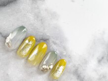 スリー(THREE)/Mar,2021/nail design