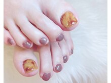 シェリエ(Cherie)/フット/べっこうネイル