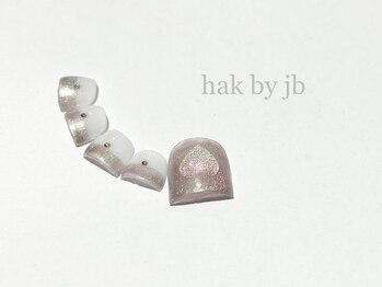 ハク ネイル バイジェービー 稲毛(hak nail byjb)/フット定額　9900