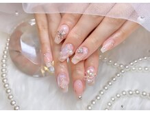 エミラボーテ 天王寺(Emi la beaute)/パーツいっぱいワンホンネイル