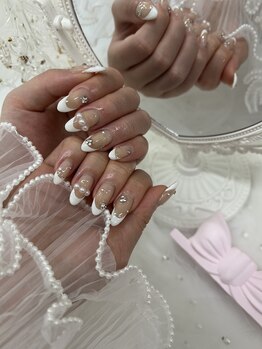 フレンチネイル/ちひろ