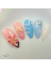 28ネイル 新中野店/夏・海デザイン定額