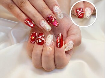 チェリー(Cherry)/【ビジューネイル】