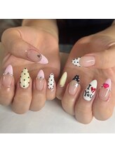 ネイル＆パーツケアrinory石巻店/持ち込みデザイン