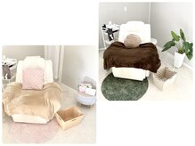 施術に合わせた個室のブースで、女性も男性もリラックス♪