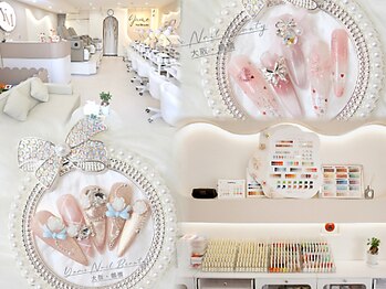 ユメネイル(YUME Nail)の写真/《海外直輸入のカラーパーツ1000種類以上あり◎》高技術×美フォルムでうっとりする指先をGET♪