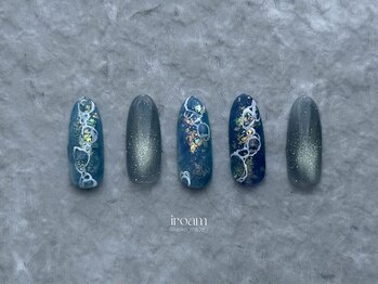 イロアム(iroam)/定額デザイン/海ネイル/水ネイル