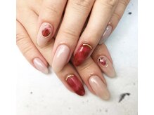 アイラッシュアンドネイル専門店 クラル(CURAR)/べっ甲ネイル￥7980