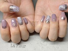 ラ フルール(La Fleur)/大理石　ミラーフレンチ　モード