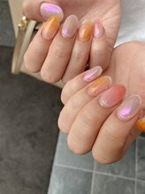 テラスヘア(TERRACE hair)/オーロラネイル♪