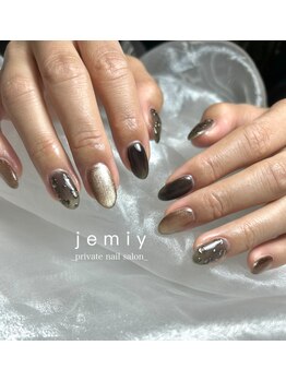 ジェミー(jemiy)/ミラーヒョウ柄