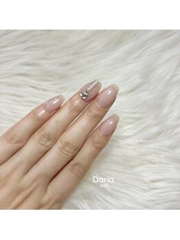 ダリア(Daria)/オフィスにも◎シンプルネイル