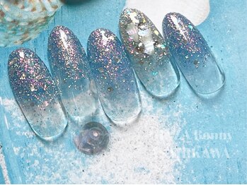 フラッシュ/ラメ/夏/海/キラキラ