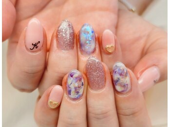 チェリー(Cherry)/【紫陽花ネイル】