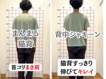 よしかわ整体院の雰囲気（猫背が改善すると、腰痛・肩こり・首痛がすっきり根本的に改善）