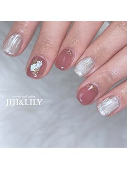 ジジ アンド リリー/バカラ×シェルネイル