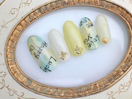 春夏グリーンアート ニュアンス